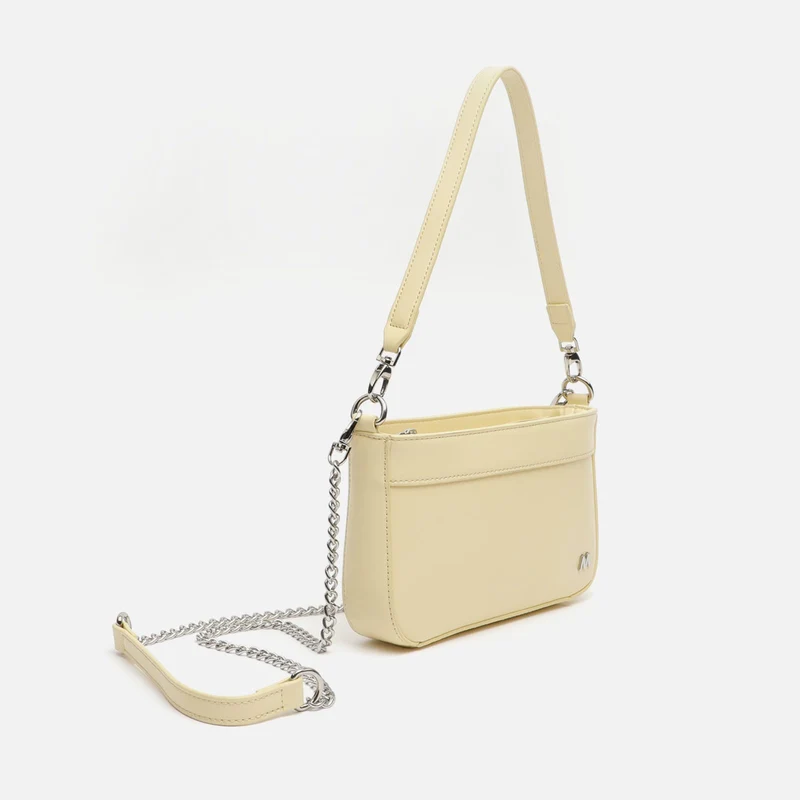 Iana bolso de hombro con doble asa bandolera extraíble ED.