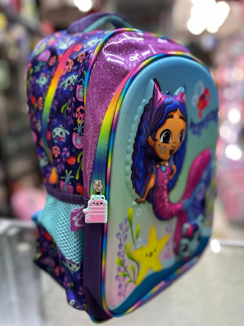 Mochila kinder gaby sirena tornasol Fotorama