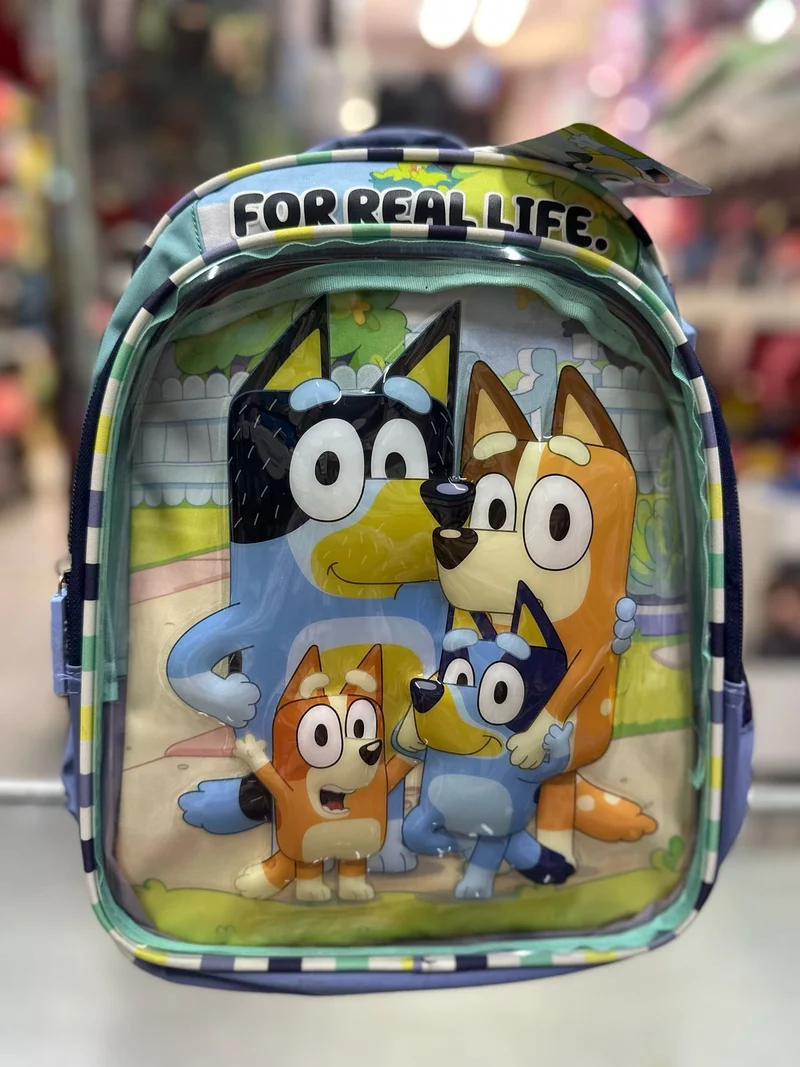 Mochila kinder Bluey familia Fotorama