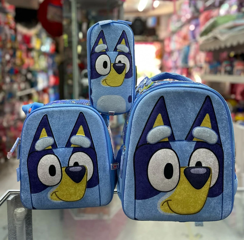 Combo kinder Bluey cara terciopelo Fotorama