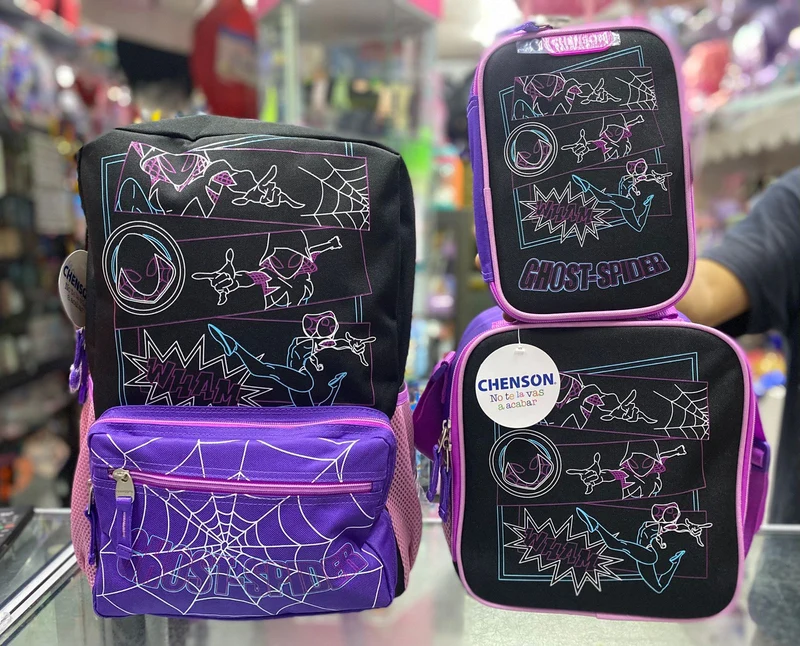 Mochila primaria spider Gween Stacy Chenson
