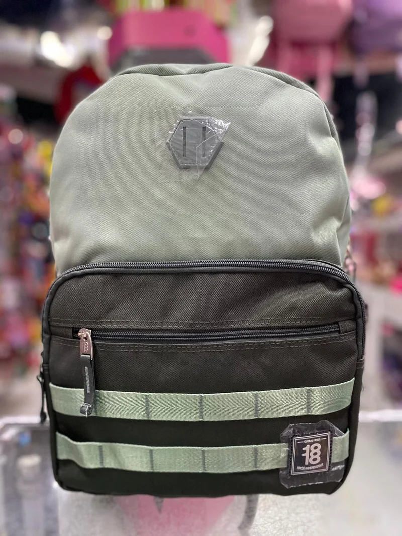 Mochila juvenil cintas militar Chenson