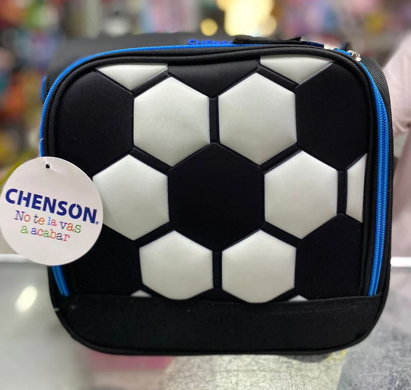 Lonchera balón de fútbol Chenson
