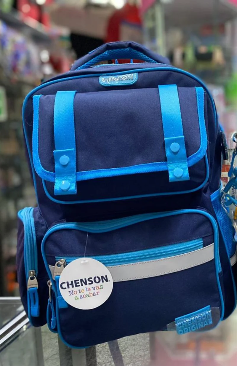 Mochila juvenil clásica marino Chenson