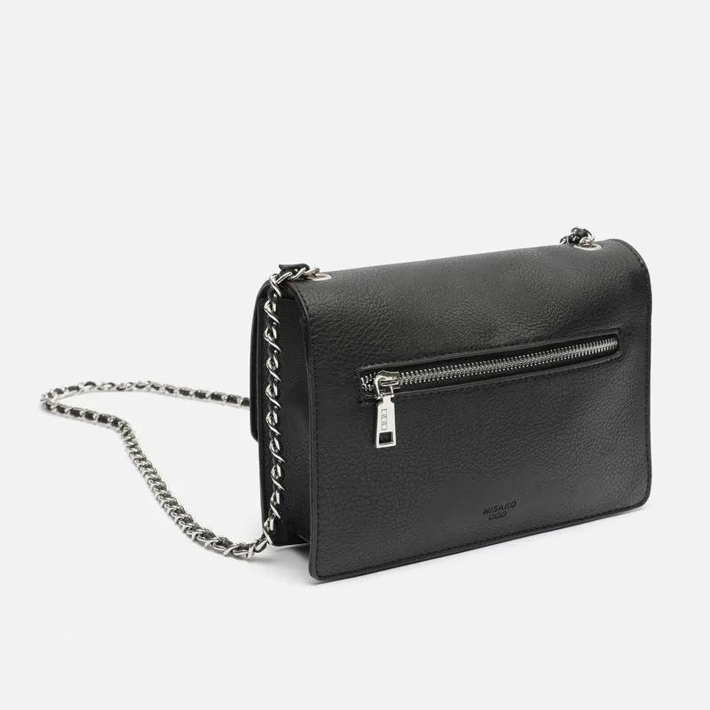 Tachitas bolso bandolera pequeño con detalles metalizados