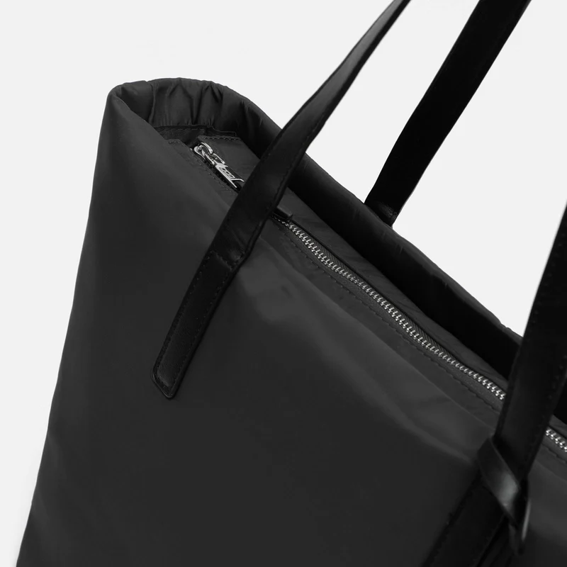 Emanda bolso shopper de nylon con bolsillo para portátil 15 pulgadas
