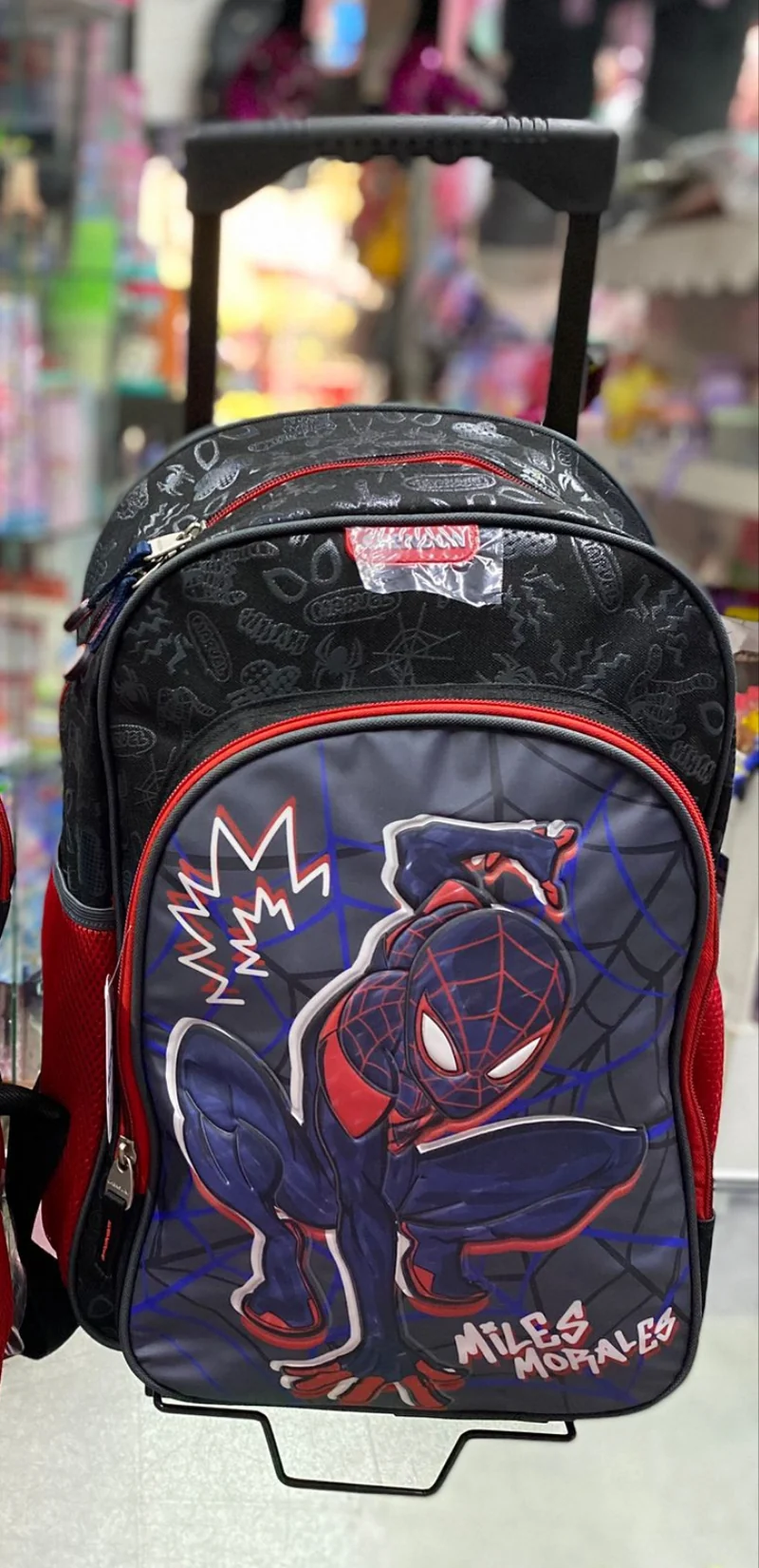 Mochila carro primaria Miles Morales Chenson