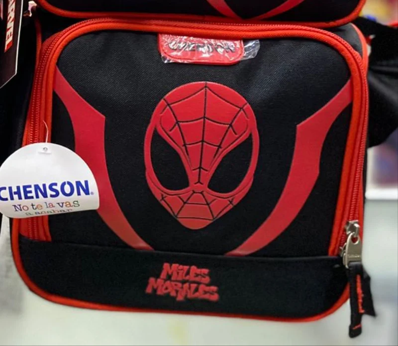 Lonchera cara de Miles Morales Chenson