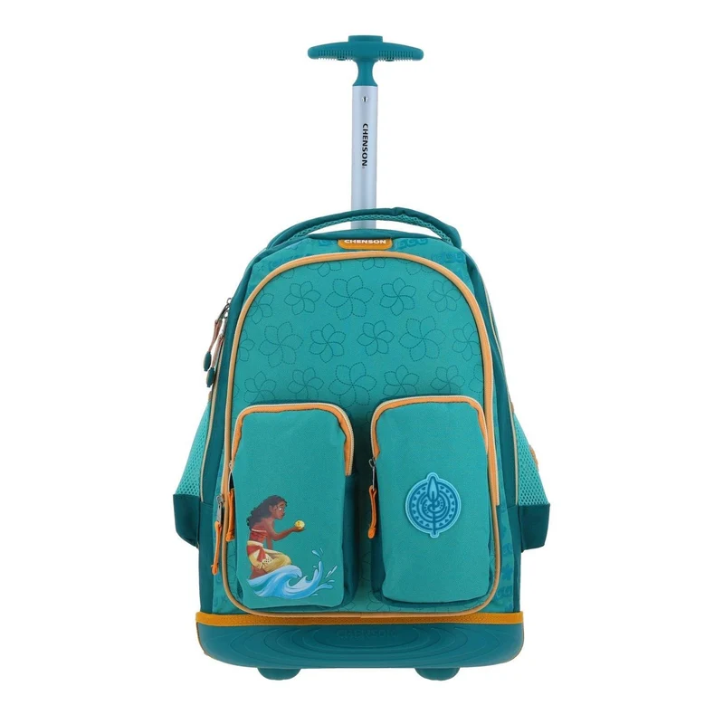 Mochila carro premium primaria Moana olas Chenson