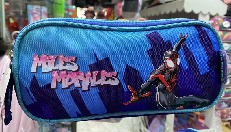 Lapicera Miles Morales ciudad azul Chenson