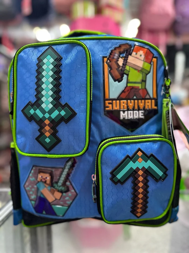 Mochila primaria Minecraft survival Ruz