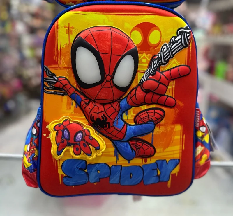 Mochila kinder Spidey araña Ruz