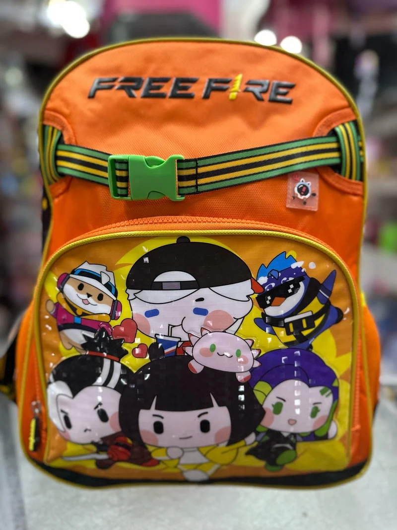 Mochila primaria Free fire Ruz