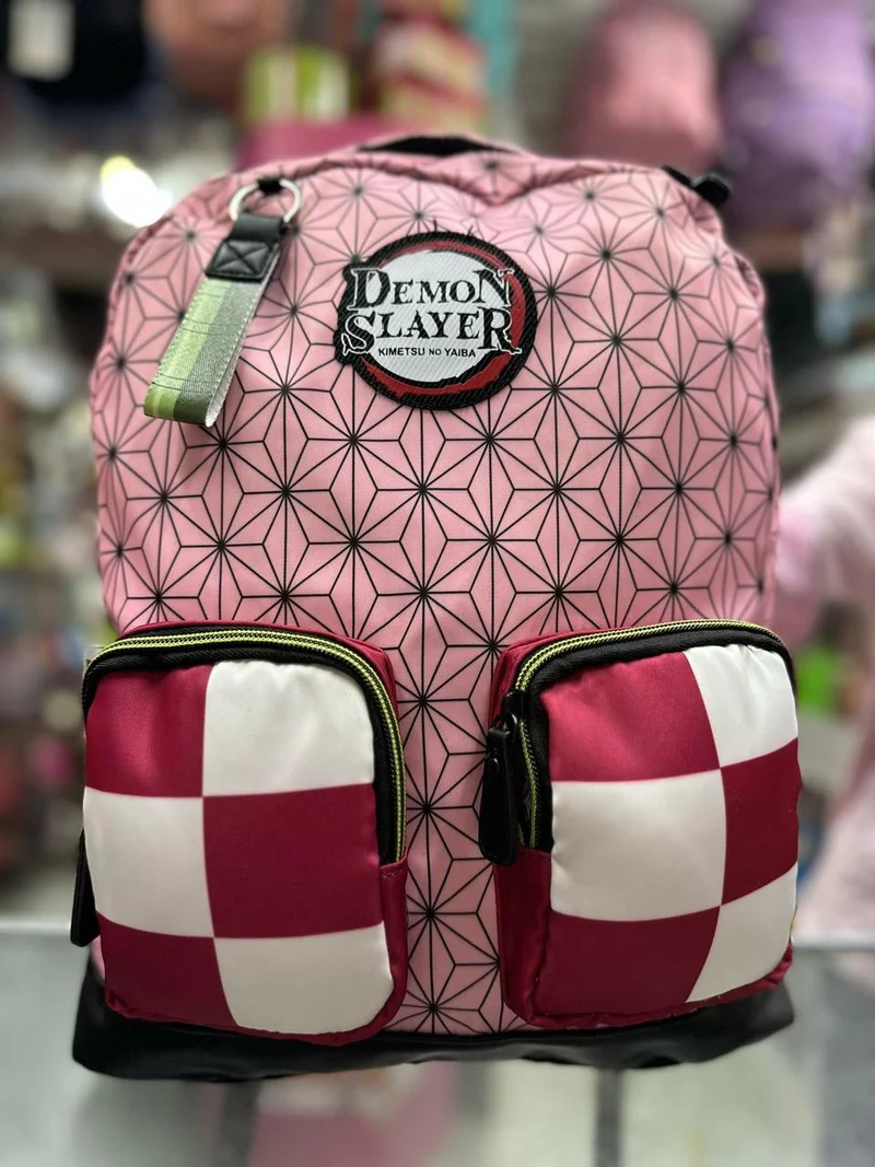 Mochila juvenil nesuko demon Slayer fotorama