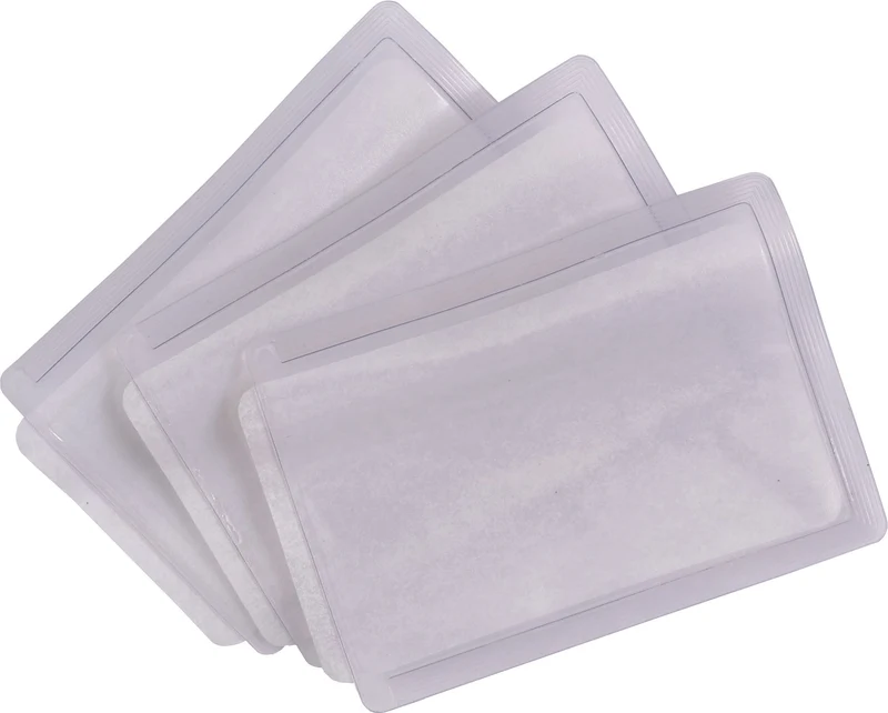Bolsas de Identificação Termo Coladas 8.5x5.5cm Pack 50