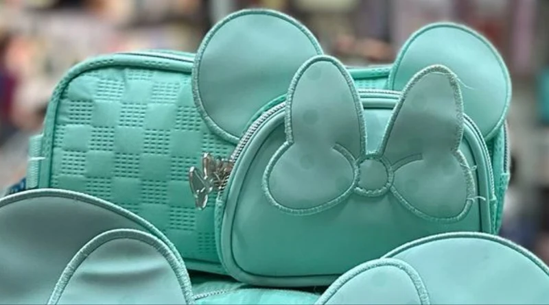 Lapicera Minnie textura menta Ruz