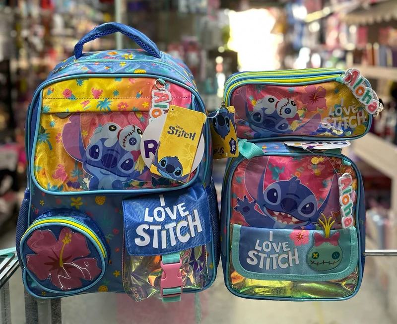 Combo primaria Stitch tornasol Ruz