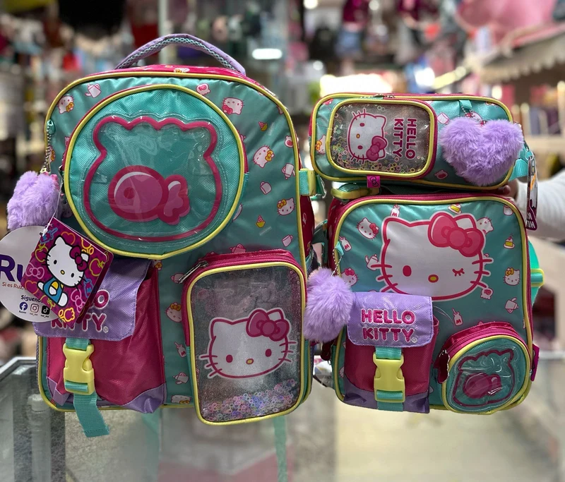 Combo primaria Kitty agua Ruz