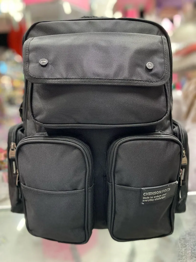 Mochila caballero botones multi compartimentos Chenson