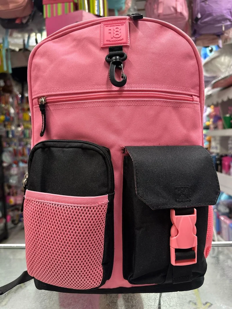 Mochila juvenil broches rosa Chenson
