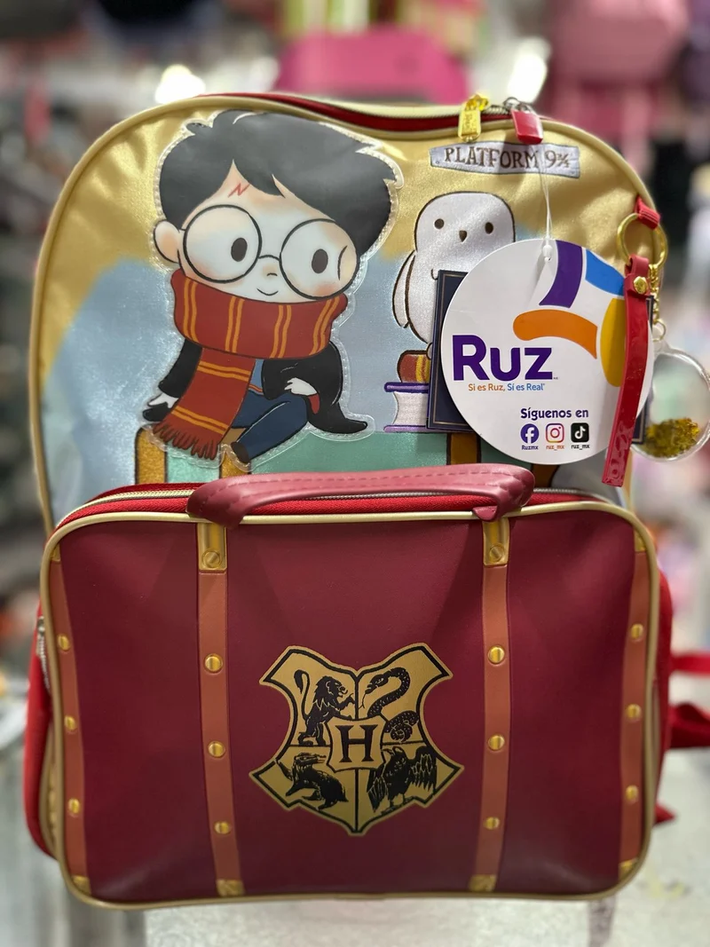 Mochila primaria Harry Potter hedwig Ruz