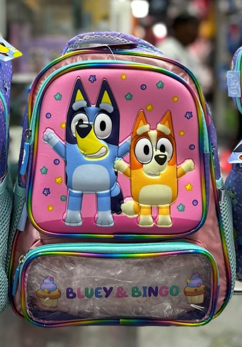 Mochila kinder Bluey y bingo fotorama