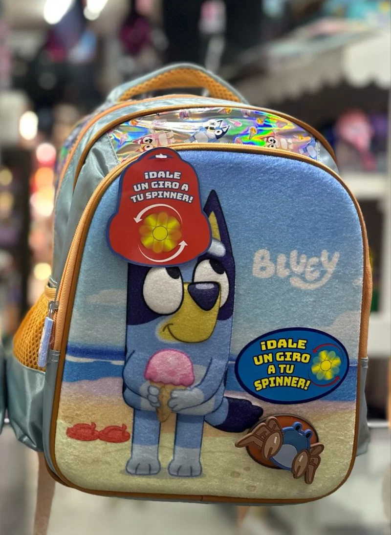 Mochila kinder Bluey playa fotorama