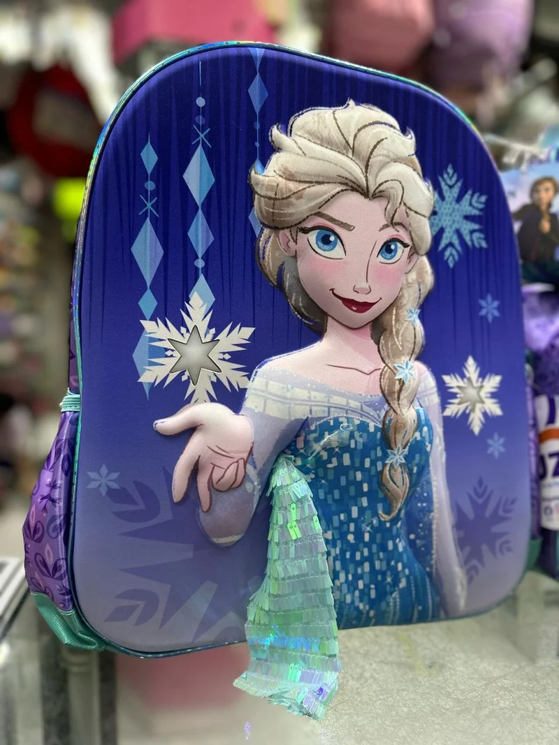 Mochila primaria Elsa capa Ruz
