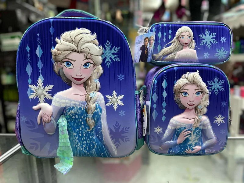 Mochila primaria Elsa capa Ruz