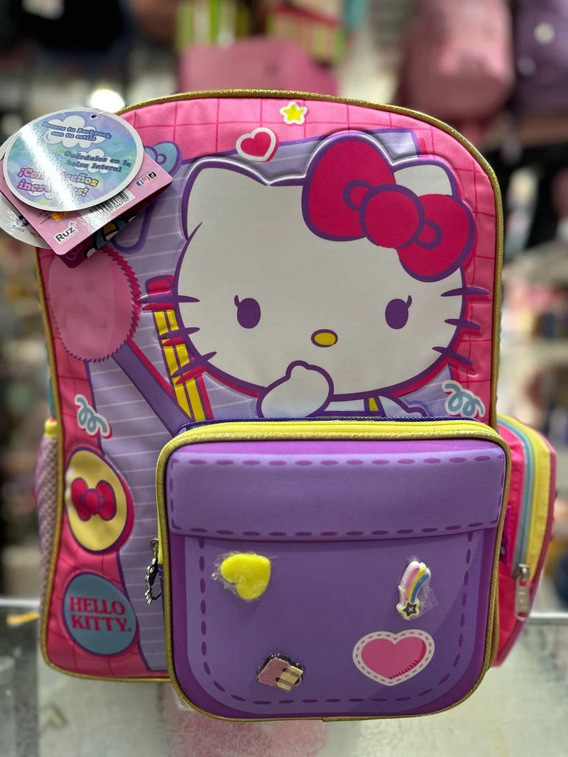 Mochila primaria Kitty charms Ruz