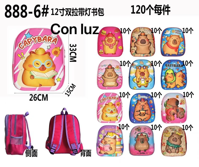 Mochila capibara kinder
