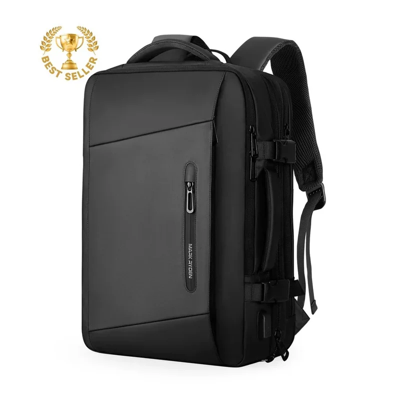 AVIADOR EXPANDIBLE: Mochila de negocios de gran capacidad con USB
