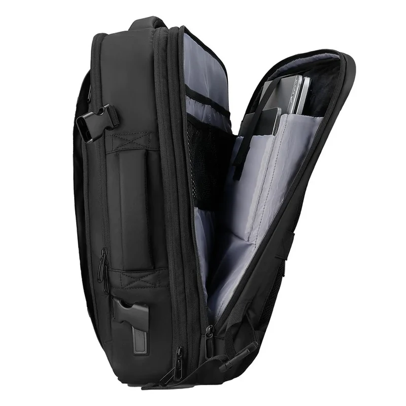 AVIADOR EXPANDIBLE: Mochila de negocios de gran capacidad con USB