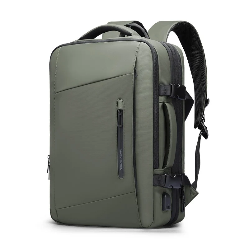 AVIADOR EXPANDIBLE: Mochila de negocios de gran capacidad con USB
