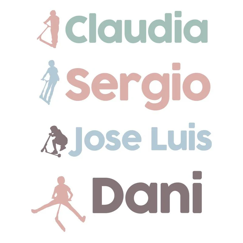 Estuche personalizado Patinete
