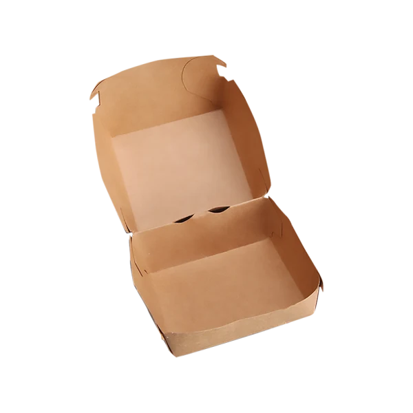 Caja Kraft Hamburguesa Pequeña 11x11x7cm (200 unid/caja) (exclusivo online)