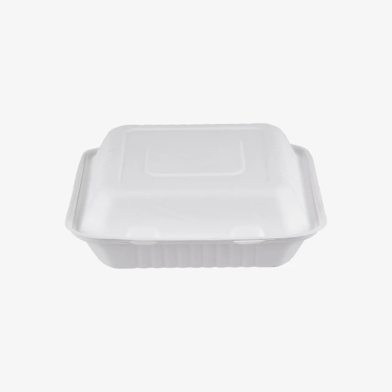 Portamenu Fibra Caña 23,6x22,9x4,7cm 3 comp. 1200ml