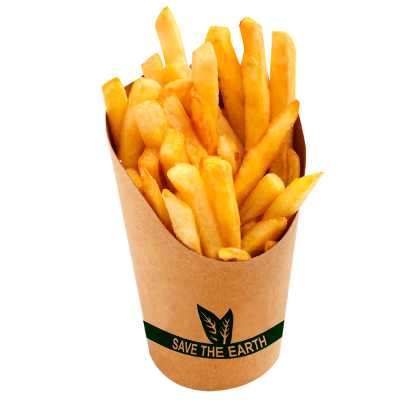 Envase redondo Kraft fritos/Wrap 480ml- 16 oz (1000 unid/caja) (exclusivo online)