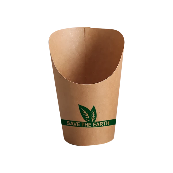 Envase redondo Kraft fritos/Wrap 360ml- 12 oz (1000 unid/caja) (exclusivo online)
