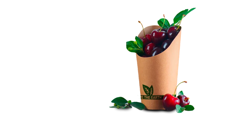 Envase redondo Kraft fritos/Wrap 240ml- 8 oz (1000 unid/caja) (exclusivo online)