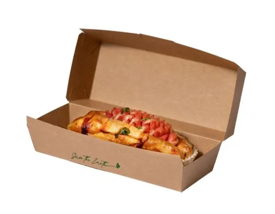Caja Kraft Hot Dog/Panini XL 26x12x7cm
