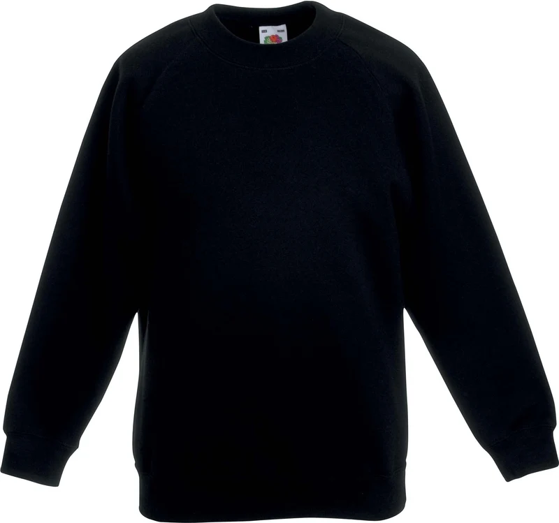 Sweatshirt de criança com mangas raglan (62-039-0)