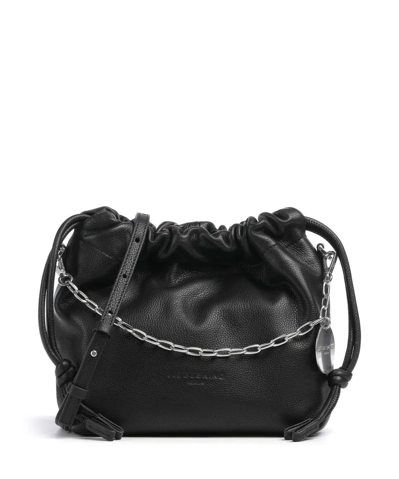 Liebeskind Lya II Small Pebble S Bucket bolso de mano black