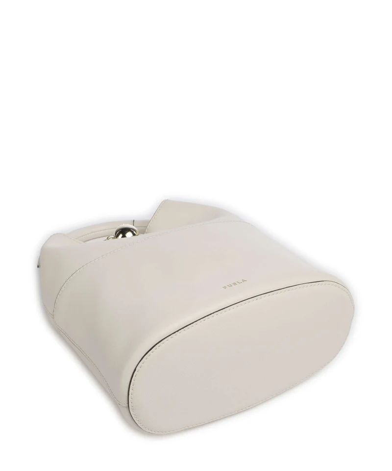 Furla Sfera S Bucket bolso de mano panna/avena