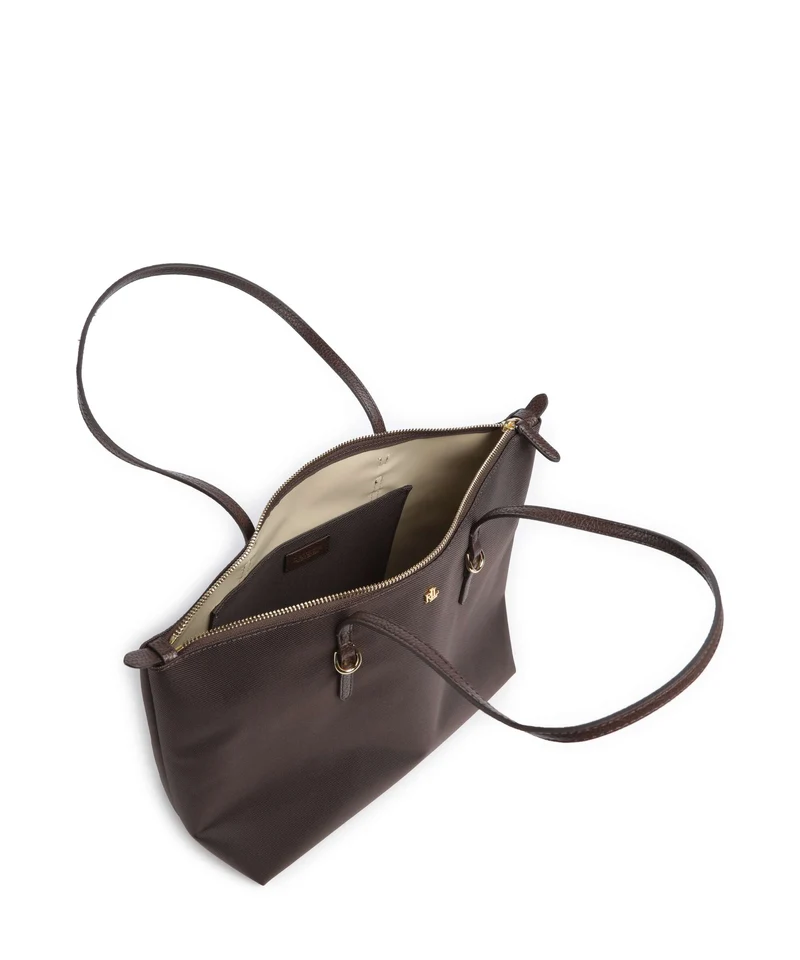 Lauren Ralph Lauren Keaton 26 Bolsa shopping chestnut brown