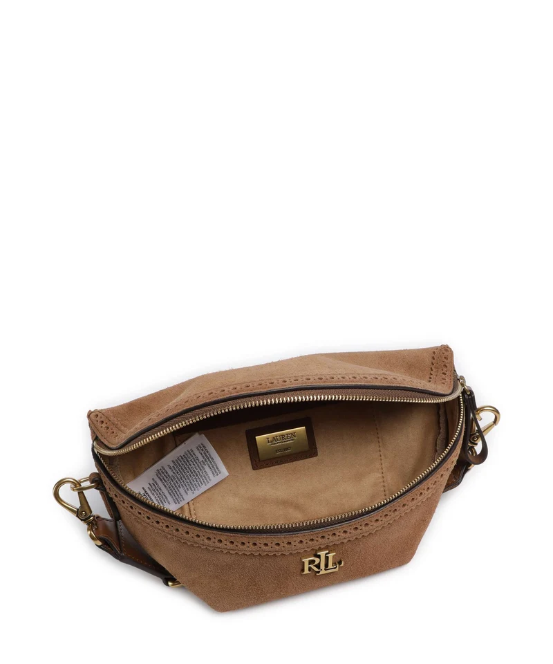 Lauren Ralph Lauren Marcy Riñonera light tobacco