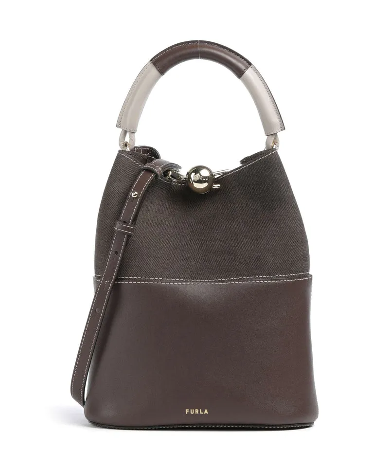 Furla Sfera S Bucket bolso de mano espresso/brown