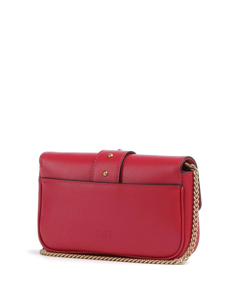 Pinko Love One Pocket Monedero rosso rio/antique gold