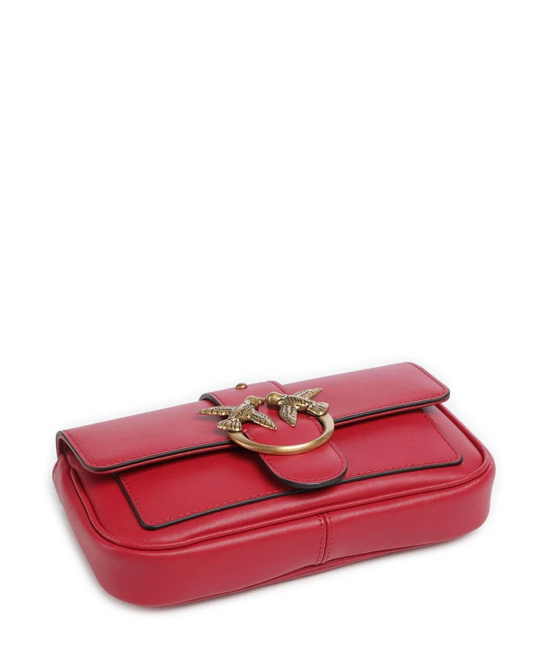 Pinko Love One Pocket Monedero rosso rio/antique gold