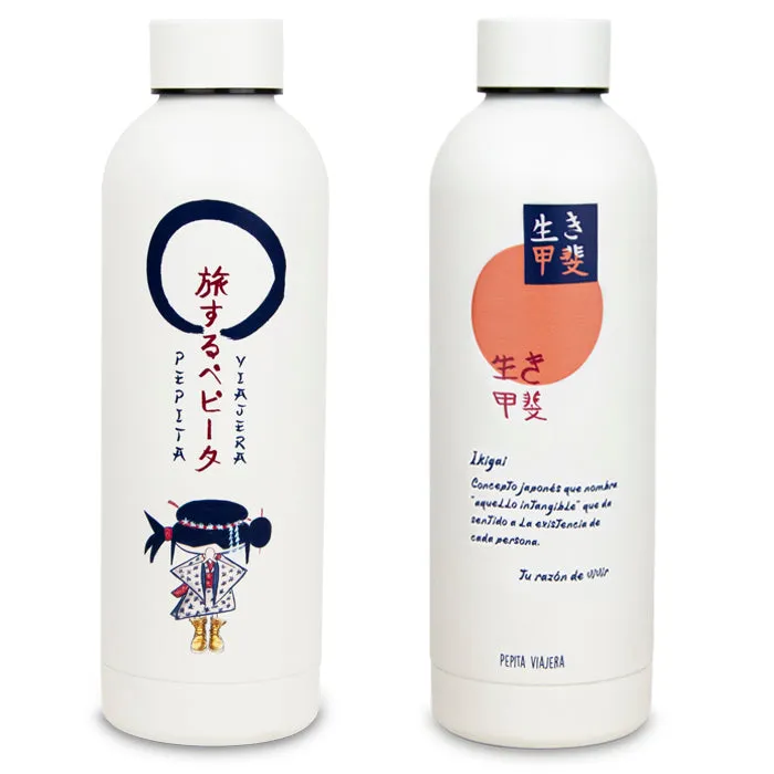 Pack regalo Takayama Organizador Triple, Tote bag, Botella Térmica y Cuaderno con ventana Japón